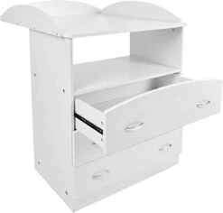 GoodVibes - Ruime Babycommode Met 3 Grote Laden En Compartiment - 85x71x96 Cm - Wit 16 GoodVibes - Ruime Babycommode Met 3 Grote Laden En Compartiment - 85x71x96 Cm - Wit -Winkel Voor Babyproducten 1200x1145