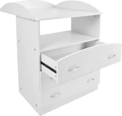 GoodVibes - Ruime Babycommode Met 3 Grote Laden En Compartiment - 85x71x96 Cm - Wit 21 GoodVibes - Ruime Babycommode Met 3 Grote Laden En Compartiment - 85x71x96 Cm - Wit -Winkel Voor Babyproducten 1200x1146 4