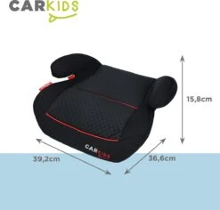 Carkids Auto Zitverhoger Zwart En Rood | Autostoel Groep 2-3 | Kinderen Van 3,5-12 Jaar | 15-36 Kg -Winkel Voor Babyproducten 1200x1147 13