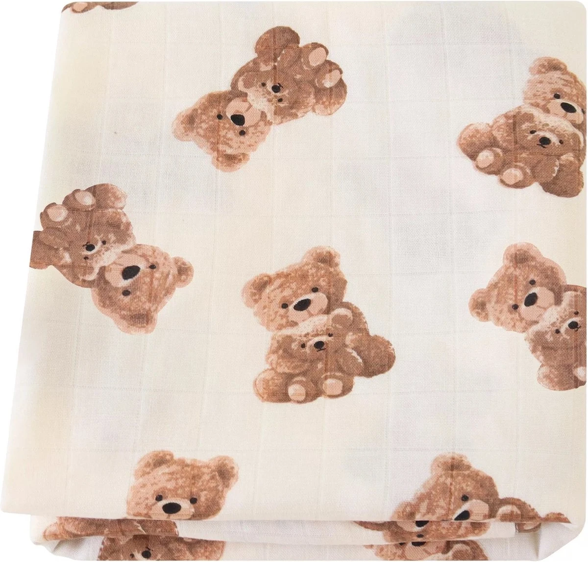 Hydrofiele Doek - Hydrofiele Doek XL - Teddybeer - 120x120cm - Hydrofiel - Swaddle - Multidoek - Superzacht - Hydrofiele Luier -XL - Bamboe - Hydrofiele Doek Teddybeer - Omslagdoek - Emmailloter - Kraamcadeau 3 Hydrofiele Doek - Hydrofiele Doek XL - Teddybeer - 120x120cm - Hydrofiel - Swaddle - Multidoek - Superzacht - Hydrofiele Luier -XL - Bamboe - Hydrofiele Doek Teddybeer - Omslagdoek - Emmailloter - Kraamcadeau