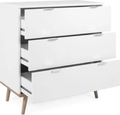 Finori Ladekast Göteborg 1 Wit En Sonoma Eikenkleurig -Winkel Voor Babyproducten 1200x1148 2