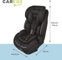 Carkids Verstelbaar Kinderautostoeltje Zwart En Wit | Kinderautostoel Groep 1-2-3 Met Isofix En Top Tether Connector | Kinderen Van 9 Maanden -12 Jaar | 9-36 Kg -Winkel Voor Babyproducten 1200x1150 8