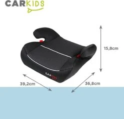 Carkids Auto Zitverhoger Grijs | Autostoeltje Groep 2-3 | Kinderen Van 3,5-12 Jaar | 15-36 Kg -Winkel Voor Babyproducten 1200x1152 11