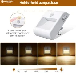 Dimbaar Nachtlampje Stopcontact Met Bewegingssensor Voor Kinderen & Volwassenen - Warm Wit - 2 Stuks 17 Dimbaar Nachtlampje Stopcontact Met Bewegingssensor Voor Kinderen & Volwassenen - Warm Wit - 2 Stuks -Winkel Voor Babyproducten 1200x1153 6