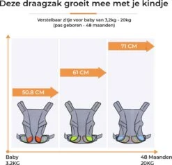 Deryan Meinkind Draagzak - Buikdrager 4-in-1 Antraciet/Grijs -Winkel Voor Babyproducten 1200x1154 13