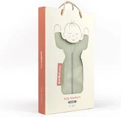 Puckababy Babyslaapzak Bag Newborn 0-6m - 70 Cm - Herfst/winter - Olive -Winkel Voor Babyproducten 1200x1154 5