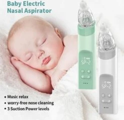 Merkloos Neusreininger Baby – Elektrische Neuszuiger – Neus Aspirator Met USB – Neuspeer & Blackhead Remover – Snotverwijderaar – Snoetenpoetser Peuter -Winkel Voor Babyproducten 1200x1156