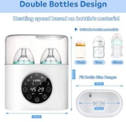 Merkloos Lictin Flessensterilisator En Flessenwarmer -Winkel Voor Babyproducten 1200x1161 9