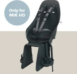 Urban Iki Fietsstoeltje Achter - MIK HD - Bincho Black