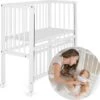 Fillikid Vario Co-Sleeper En Wieg 90 X 40 Cm - Massief Hout - Wit -Winkel Voor Babyproducten 1200x1162 5