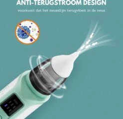 SP Lifestyle ® Neusreiniger Baby - Elektrische Neuszuiger Met USB - Snoetenpoetsers - Snotzuiger Baby - 6 Verschillende Standen -Winkel Voor Babyproducten 1200x1165