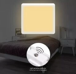 LED Nachtlampje Met Lichtsensor - 2 Stuks - Warm Wit 3000k - Veiligheid - Baby - Kinder - Nachtlamp - Nachtlicht - Kinderkamer - Slaapkamer - Woonkamer - Badkamer - Donker -Winkel Voor Babyproducten 1200x1167 15