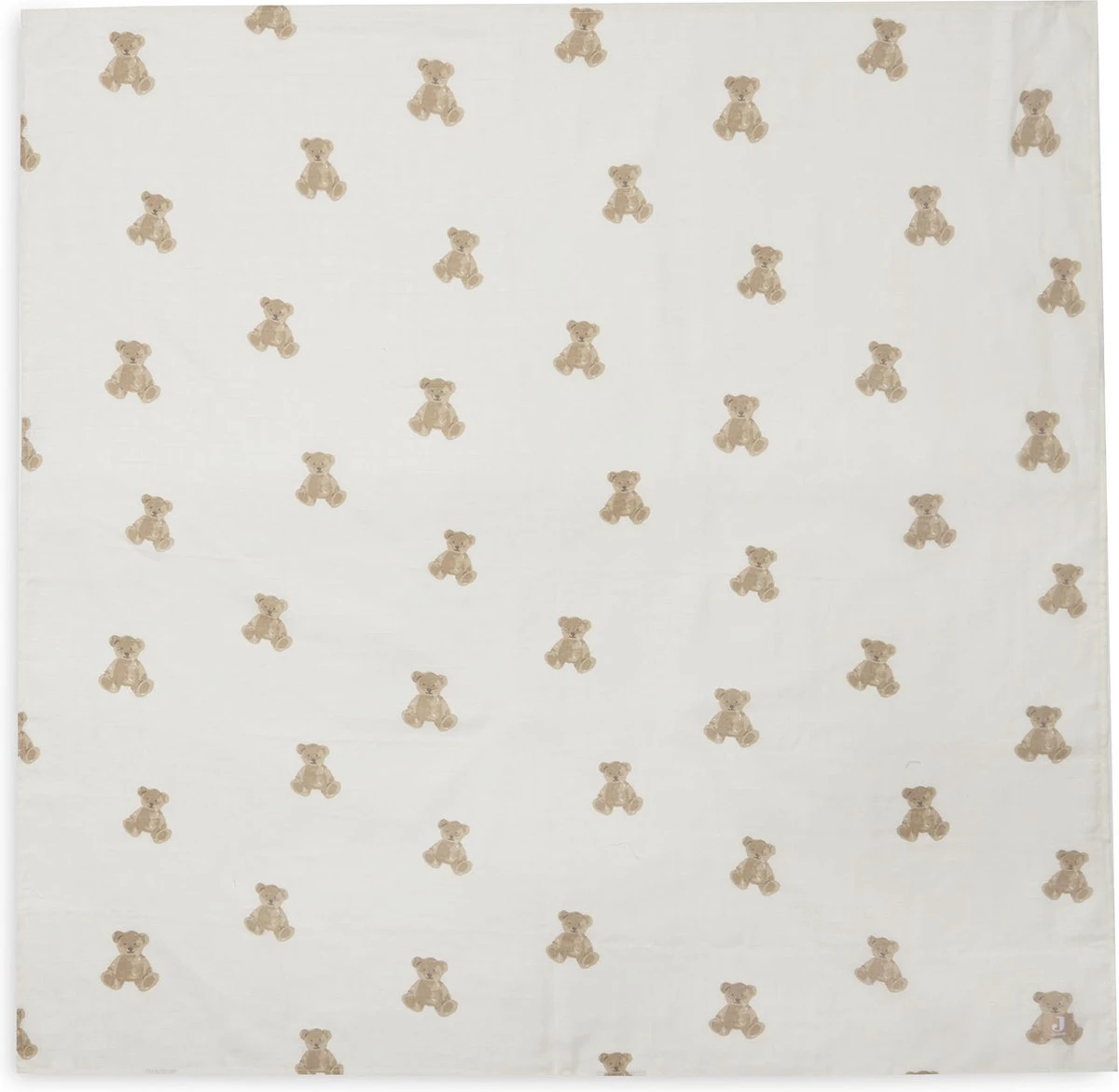 Jollein Hydrofiele Doek Large 115x115cm Teddy Bear- 2 Stuks 4 Jollein Hydrofiele Doek Large 115x115cm Teddy Bear- 2 Stuks - Afbeelding 2