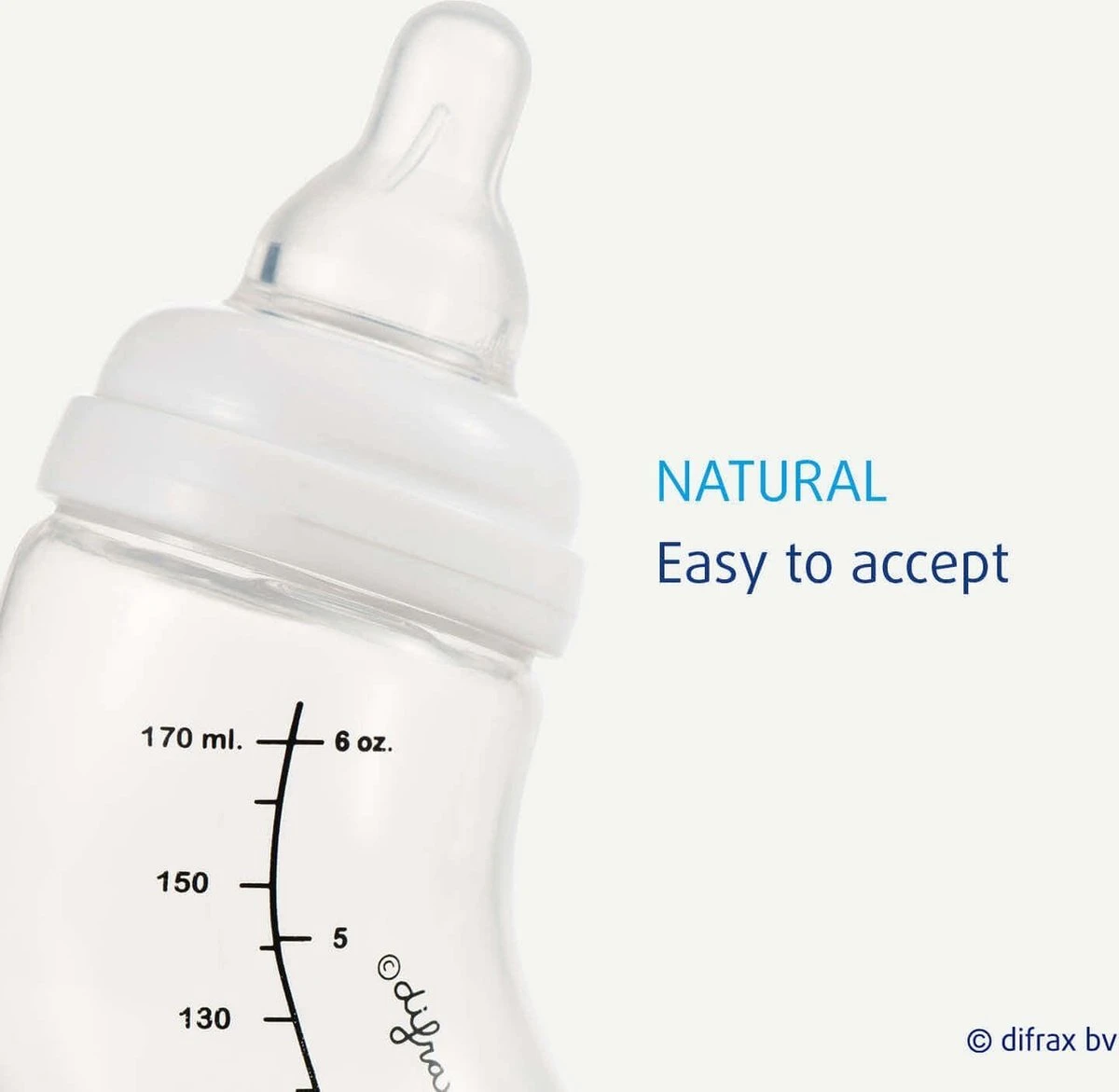 Difrax Flessenspeen Natural - Maat Large - 2 Stuks 8 Difrax Flessenspeen Natural - Maat Large - 2 Stuks - Afbeelding 6