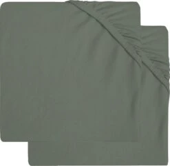 Jollein Baby Hoeslaken Ledikant Jersey 60x120cm - Ash Green - 2 Stuks -Winkel Voor Babyproducten 1200x1174 6
