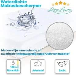 2x LitaLente Matrasbeschermer Waterdicht Babybedje 60x120 Cm - Ledikant Molton 60x120 - Baby Matrasbeschermer 60x120cm - Waterdicht En Ademend Huismijtwerend Matrasvernieuwer Matrashoes - Hoeslakenbadstof - Antibacteriëel - Rondom Elastiek 19 2x LitaLente Matrasbeschermer Waterdicht Babybedje 60x120 Cm - Ledikant Molton 60x120 - Baby Matrasbeschermer 60x120cm - Waterdicht En Ademend Huismijtwerend Matrasvernieuwer Matrashoes - Hoeslakenbadstof - Antibacteriëel - Rondom Elastiek -Winkel Voor Babyproducten 1200x1174 7