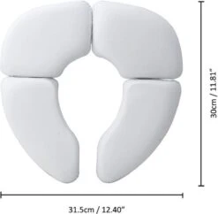 IBright Opvouwbare WC Verkleiner - Toilettrainer -Zachte Toilet Zitje - Toiletbril Verkleiner - Kinder WC Bril - Inclusief Draagtas - Wit -Winkel Voor Babyproducten 1200x1176 2