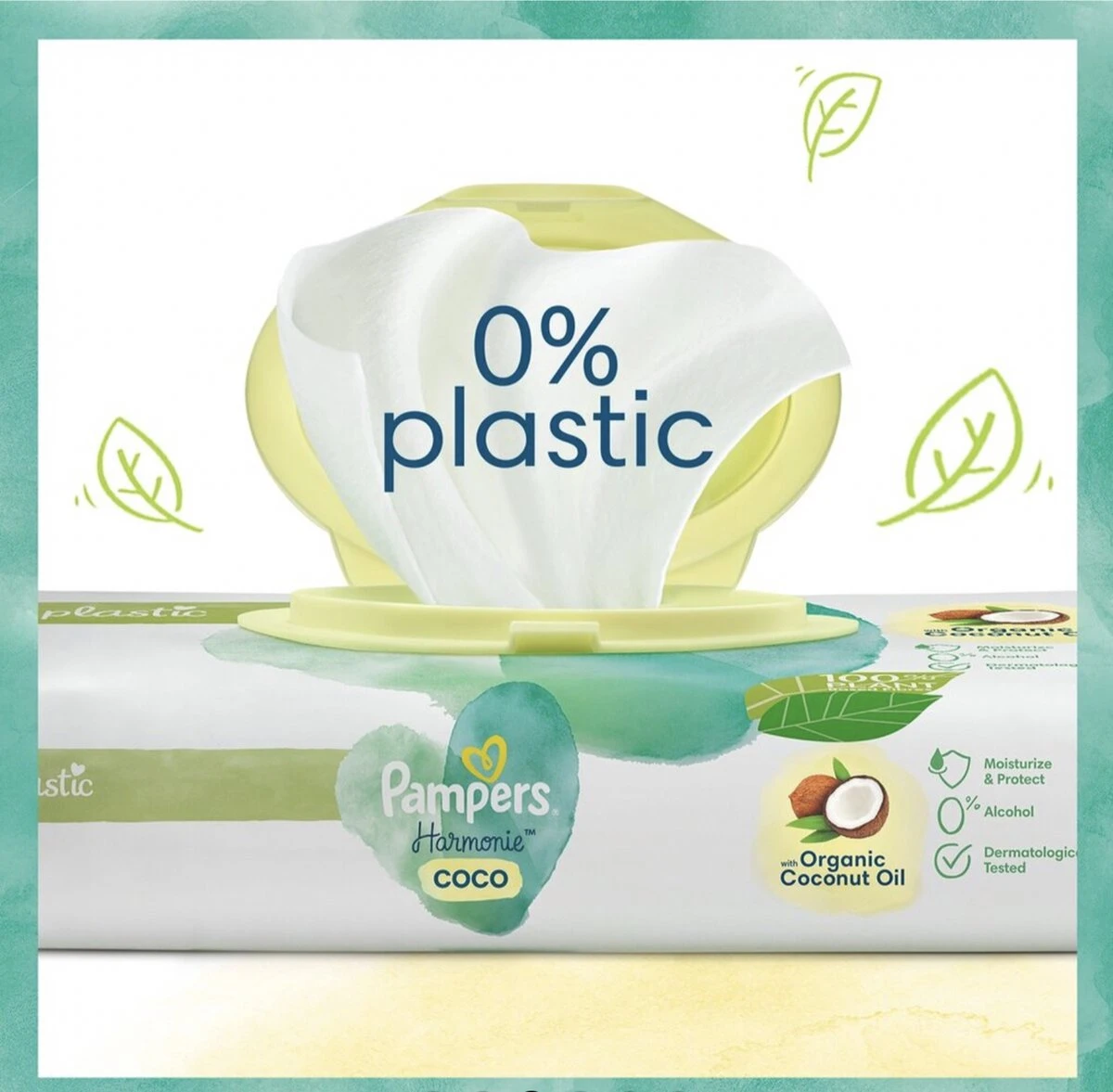 Pampers® Pampers Harmonie Coco - Billendoekjes Met Biologische Kokosolie - 756 Doekjes 7 Pampers® Pampers Harmonie Coco - Billendoekjes Met Biologische Kokosolie - 756 Doekjes - Afbeelding 5