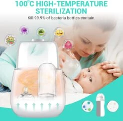 Merkloos Flessenwarmer - Flessenwarmer Onderweg - Verwarming - Baby Bottle Warmer [UPGRADE] -Winkel Voor Babyproducten 1200x1179 5