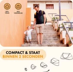 Deryan Baby Luxe Campingbedje – Inclusief Zelfopblaasbare Matras - Zwart -Winkel Voor Babyproducten 1200x1180 20