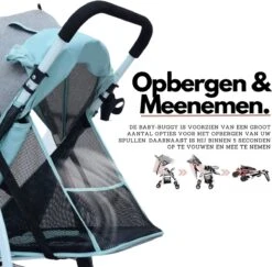 Child Supplies Buggy - Inklapbare Buggy - Baby Stroller - 3 In 1 - Kinderwagen - Blauw -Winkel Voor Babyproducten 1200x1181 19
