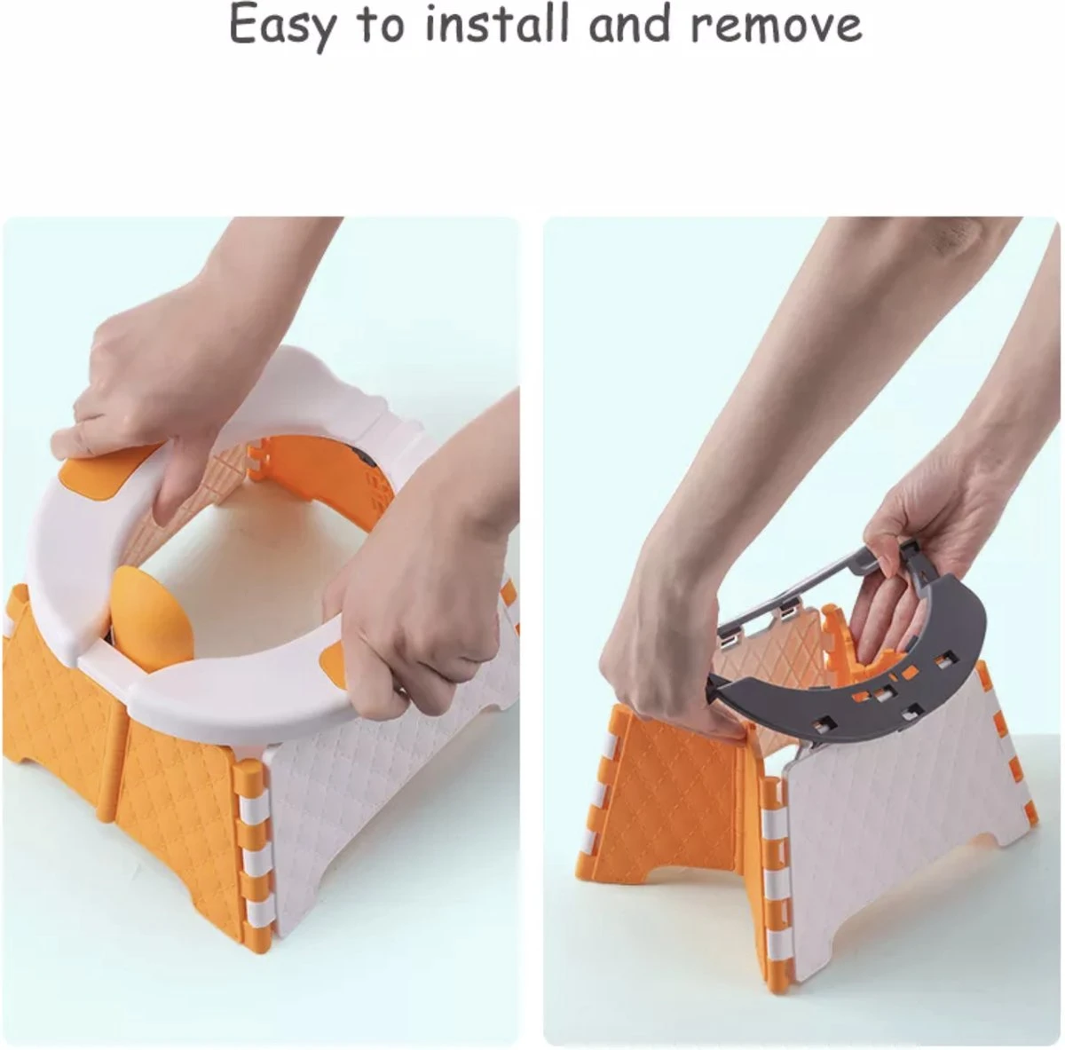 Merkloos Reispotje - Potje Peuter - Draagbaar Potje - Meeneem Potje Peuter - Potje Onderweg - Potje Baby 10 Merkloos Reispotje - Potje Peuter - Draagbaar Potje - Meeneem Potje Peuter - Potje Onderweg - Potje Baby - Afbeelding 8