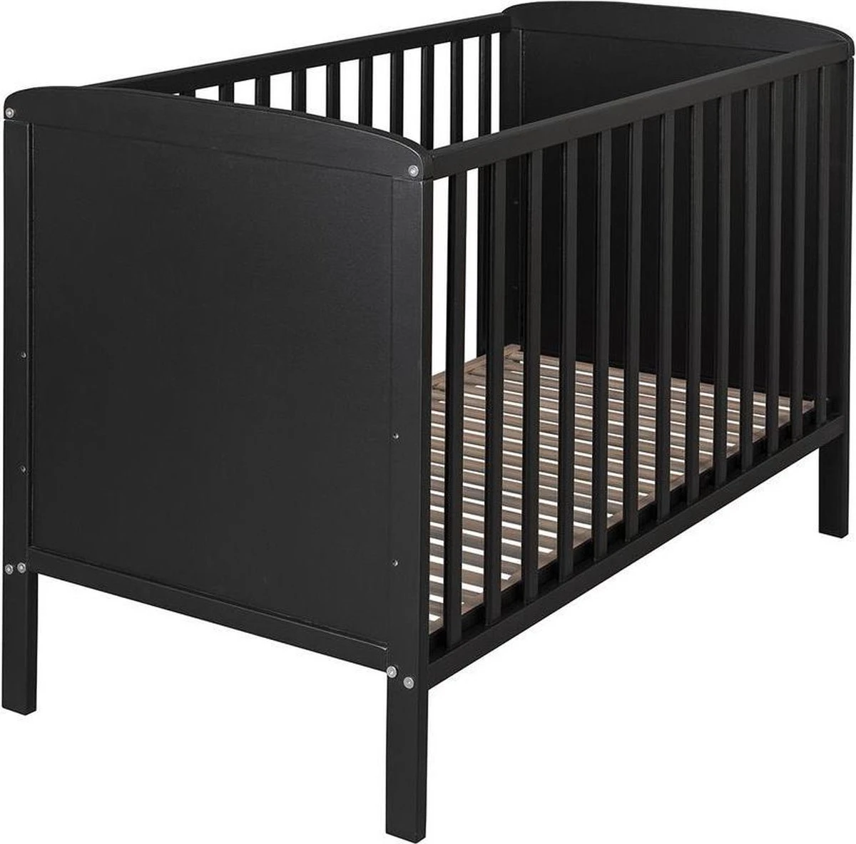 Cabino Baby Bed Zwart Dicht