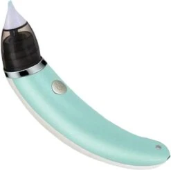 A&K Elektrische Oplaadbare Neuspeer Voor Baby En Kinderen - Inclusief Oplader, Handleiding En Batterijen - Hygiënische Neusreiniger - Baby Aspirator - Neuszuiger - Baby Neuspompje - Toetenveger - Snoetenpoetser - Mintgroen - Neusspoeler -Winkel Voor Babyproducten 1200x1191 2