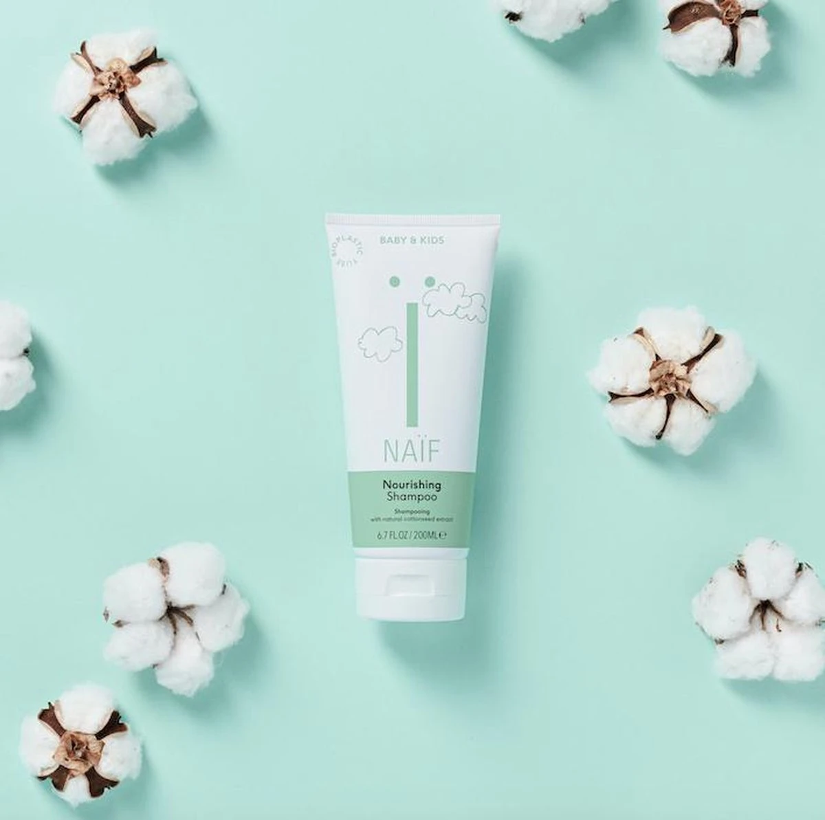 Naïf Combinatie Shampoo & Haarlotion - Babyverzorging - Voordeelverpakking - 2 Stuks - Met Natuurlijke Ingrediënten 7 Naïf Combinatie Shampoo & Haarlotion - Babyverzorging - Voordeelverpakking - 2 Stuks - Met Natuurlijke Ingrediënten - Afbeelding 5