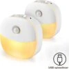 Peerlights® - LED Nachtlampje Draadloos - Dimbare Nachtlampjes Met Bewegingsensor - Nachtlampje Babykamer - Nacht Lamp - Kinderen & Baby – Warm Licht - 2 Stuks -Winkel Voor Babyproducten 1200x1193 5