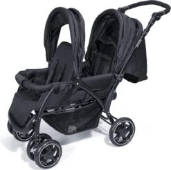 Deryan Luxe Elena Dubbele Buggy- Duo Buggy – Tandem Buggy – Compact En Lichtgewicht -Winkel Voor Babyproducten 1200x1194 15