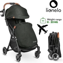 Lionelo Buggy Julie One - Kinderwagen Premium - Automatisch Opvouwen - Wandelwagen Tot 22 Kg - Comfortabele Zitje -Winkel Voor Babyproducten 1200x1194 16