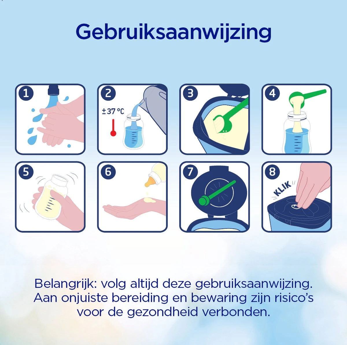 Nutrilon 1 Volledige Zuigelingenvoeding – Flesvoeding Vanaf De Geboorte – 800g 4 Nutrilon 1 Volledige Zuigelingenvoeding – Flesvoeding Vanaf De Geboorte – 800g - Afbeelding 2