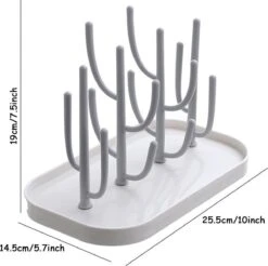 Ever Home Flessen Droogrek - Baby Flessenrek - Afdruiprek Baby - Droogrek - Drying Rack - Wit -Winkel Voor Babyproducten 1200x1194 9