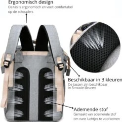 Luiertas - Babyrugtas - Luiertas Met Isoleervak - Luiertas Rugzak - Luiertas Verzorgingstas - Luiertas Groen -Winkel Voor Babyproducten 1200x1196 23