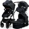 Belecoo - Luxe Kinderwagen - 3-in-1 Buggy - Opklapbare Wandelwagen - Autostoel - Wieg - Multifunctioneel - Zwart -Winkel Voor Babyproducten 1200x1196 27