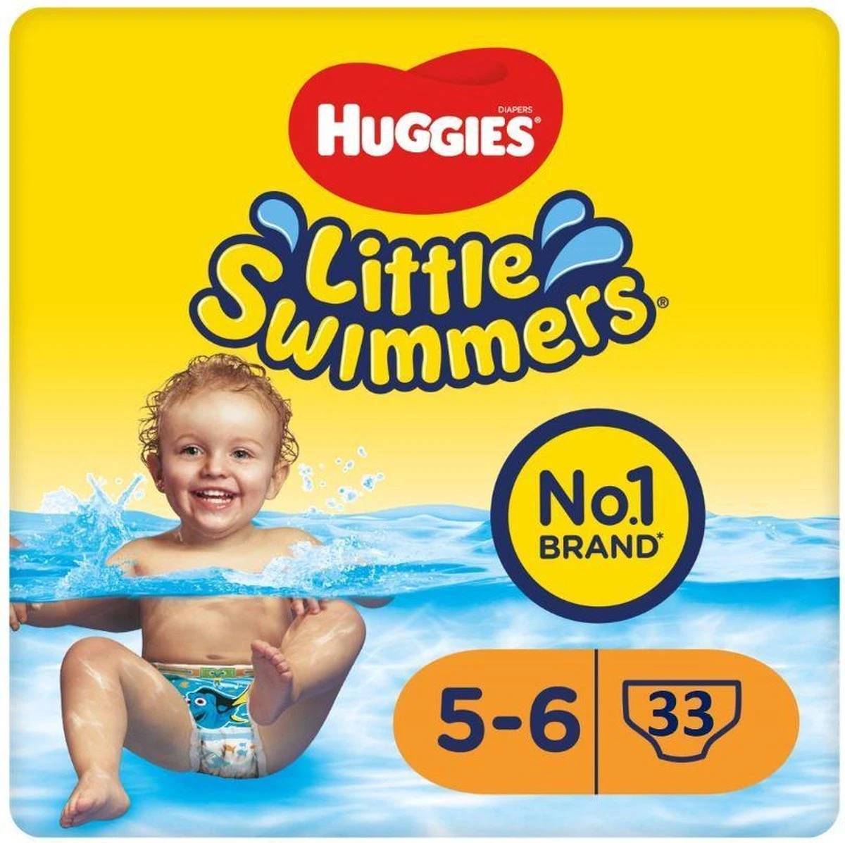 Huggies Little Swimmers - Zwemluiers - Maat 5/6 - (12 Tot 18 Kg) - Voordeelverpakking - 33 Stuks 3 Huggies Little Swimmers - Zwemluiers - Maat 5/6 - (12 Tot 18 Kg) - Voordeelverpakking - 33 Stuks