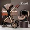Merkloos Luxe Multi-functionele 3 In 1 Kinderwagen - Kwalitatieve Buggy - Opklapbare Wandelwagen - Khaki -Winkel Voor Babyproducten 1200x1198 72