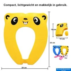 Merkloos Wc Verkleiner Opvouwbaar - Licht En Compact Reis-Formaat WC Bril - Toilet Trainer Voor Peuters Onderweg - Panda Blauw -Winkel Voor Babyproducten 1200x1200 1
