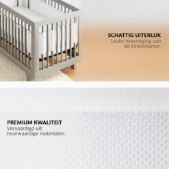 Buxibo - Baby Bed Omrander - Bedbumper - Hoofdbeschermer - Set Van 2 - 340x30cm & 160x30cm -Winkel Voor Babyproducten 1200x1200 1015