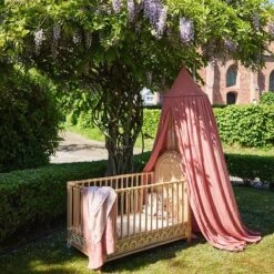 Jollein Baby Klamboe Vintage 245cm - Rosewood -Winkel Voor Babyproducten 1200x1200 1035