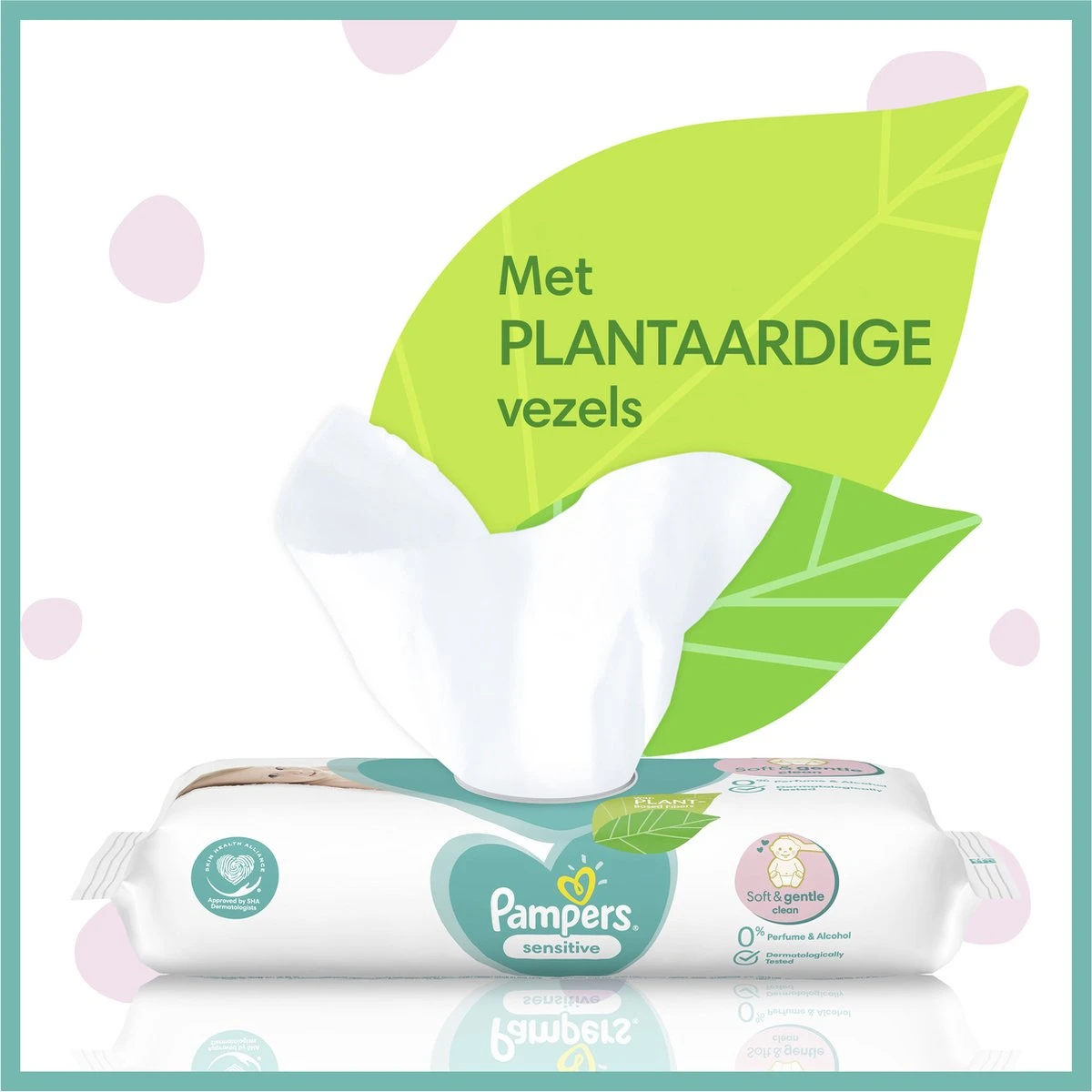 Pampers® Pampers - Billendoekjes Sensitive Navulpak - 624 Doekjes 5 Pampers® Pampers - Billendoekjes Sensitive Navulpak - 624 Doekjes - Afbeelding 3