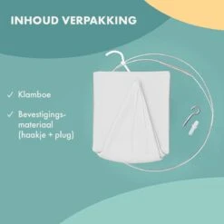 Deryan Baby Klamboe Vintage 245cm - Kinderklamboe - Hemeltje - Wit/Ivory -Winkel Voor Babyproducten 1200x1200 1188