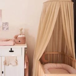 Jollein Baby Klamboe Vintage 245cm - Nougat 22 Jollein Baby Klamboe Vintage 245cm - Nougat -Winkel Voor Babyproducten 1200x1200 1198