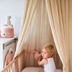 Jollein Baby Klamboe Vintage 245cm - Nougat 23 Jollein Baby Klamboe Vintage 245cm - Nougat -Winkel Voor Babyproducten 1200x1200 1199