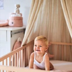 Jollein Baby Klamboe Vintage 245cm - Nougat 25 Jollein Baby Klamboe Vintage 245cm - Nougat -Winkel Voor Babyproducten 1200x1200 1200