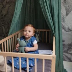 Jollein Baby Klamboe Vintage 245cm - Ash Green 17 Jollein Baby Klamboe Vintage 245cm - Ash Green -Winkel Voor Babyproducten 1200x1200 1209