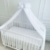 Babybam Hemeltje Voile Wit - Babysluier Met Ruches - Babyhemeltje Voor Wiegje Of Ledikant 1 Babybam Hemeltje Voile Wit - Babysluier Met Ruches - Babyhemeltje Voor Wiegje Of Ledikant -Winkel Voor Babyproducten 1200x1200 1225