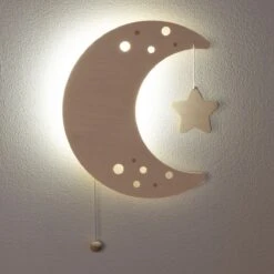 Baby's Only Houten Wandlamp Babykamer & Kinderkamer - Maan - Wonder - Bruin - FSC-keurmerk - Duurzame Ledverlichting - 25.000 Branduren - Eenvoudig Aan De Muur Te Bevestigen -Winkel Voor Babyproducten 1200x1200 1282