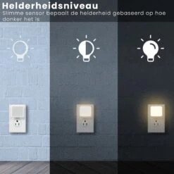 LED Nachtlampje Met Lichtsensor - 2 Stuks - Warm Wit 3000k - Veiligheid - Baby - Kinder - Nachtlamp - Nachtlicht - Kinderkamer - Slaapkamer - Woonkamer - Badkamer - Donker -Winkel Voor Babyproducten 1200x1200 1290